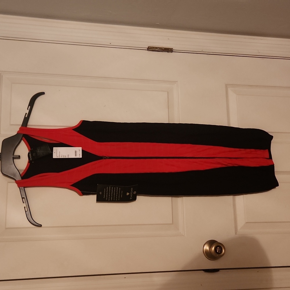 NWT Bebe Zip Bodycon dress